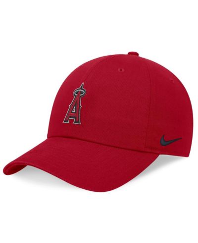 Nike Мужская регулируемая кепка Los Angeles Angels красная