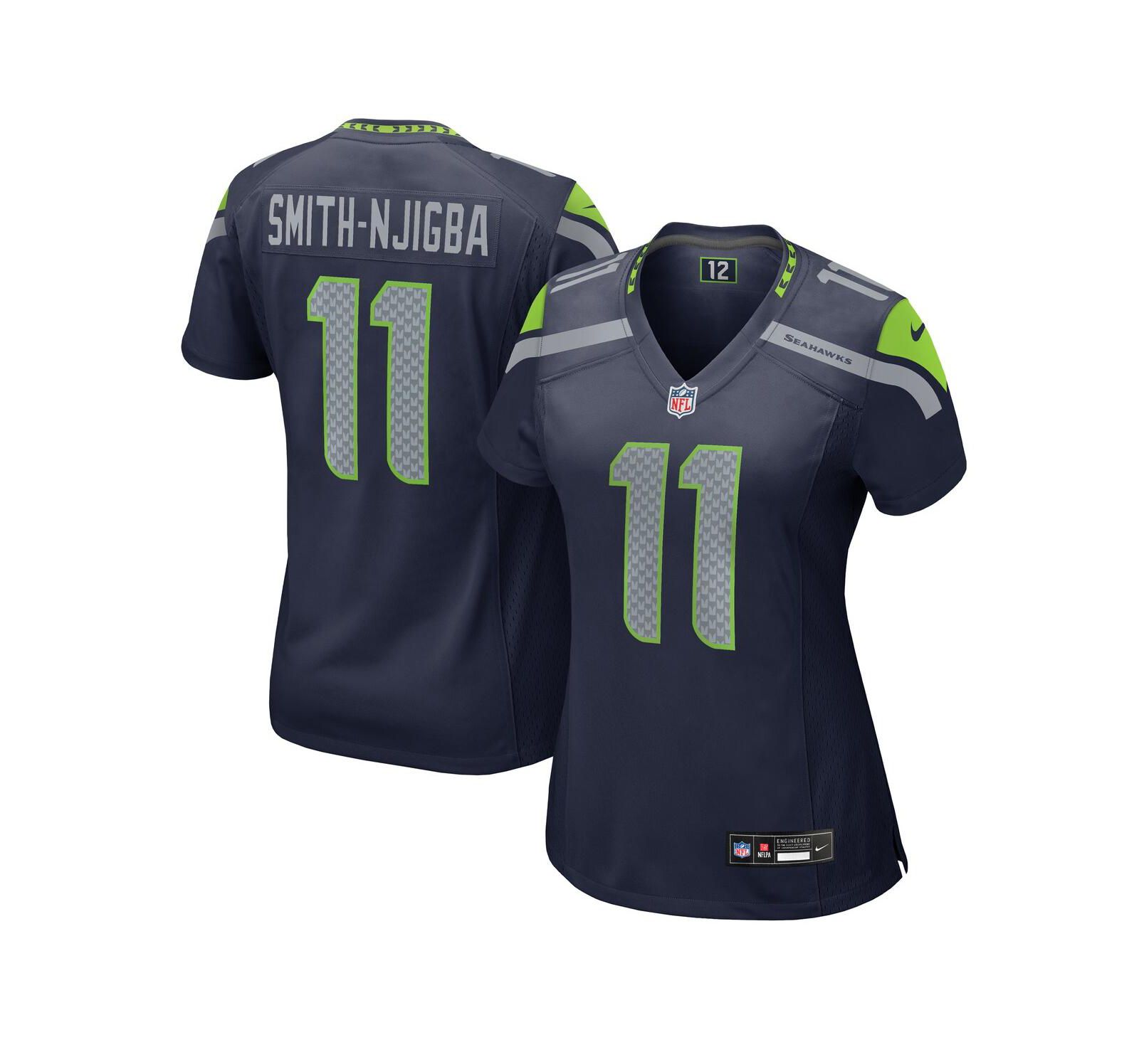 Джерси Nike Women's Jaxon Smith-Njigba College Navy Seattle Seahawks Game