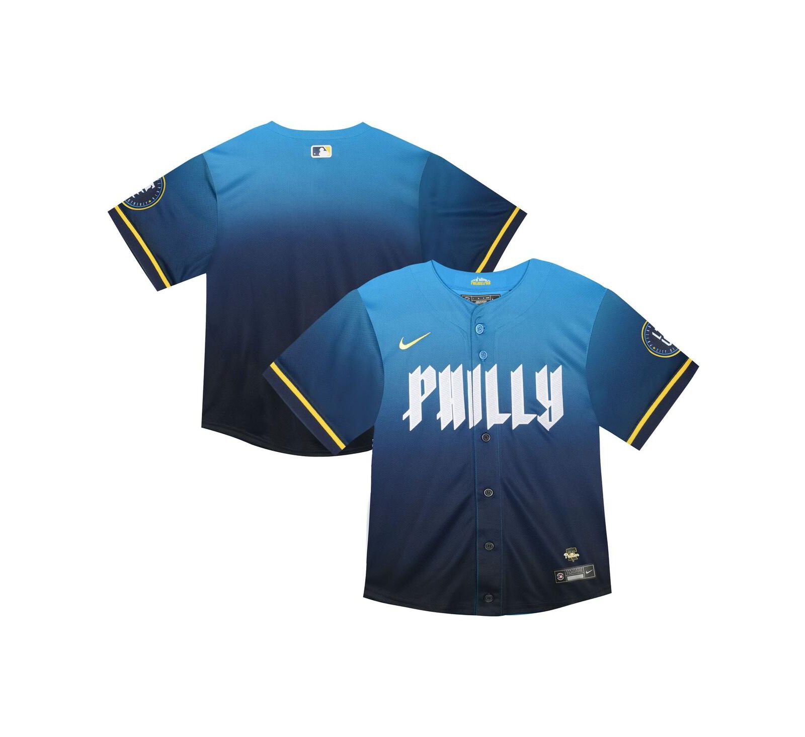 Nike Детская синяя джерси Philadelphia Phillies City Connect Team Limited