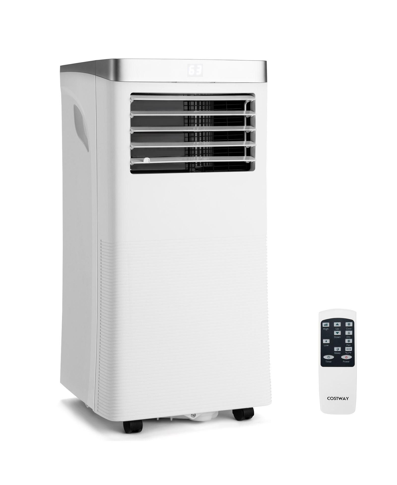 10000 BTU 3-in-1 Portable Air Conditioner with Remote Control