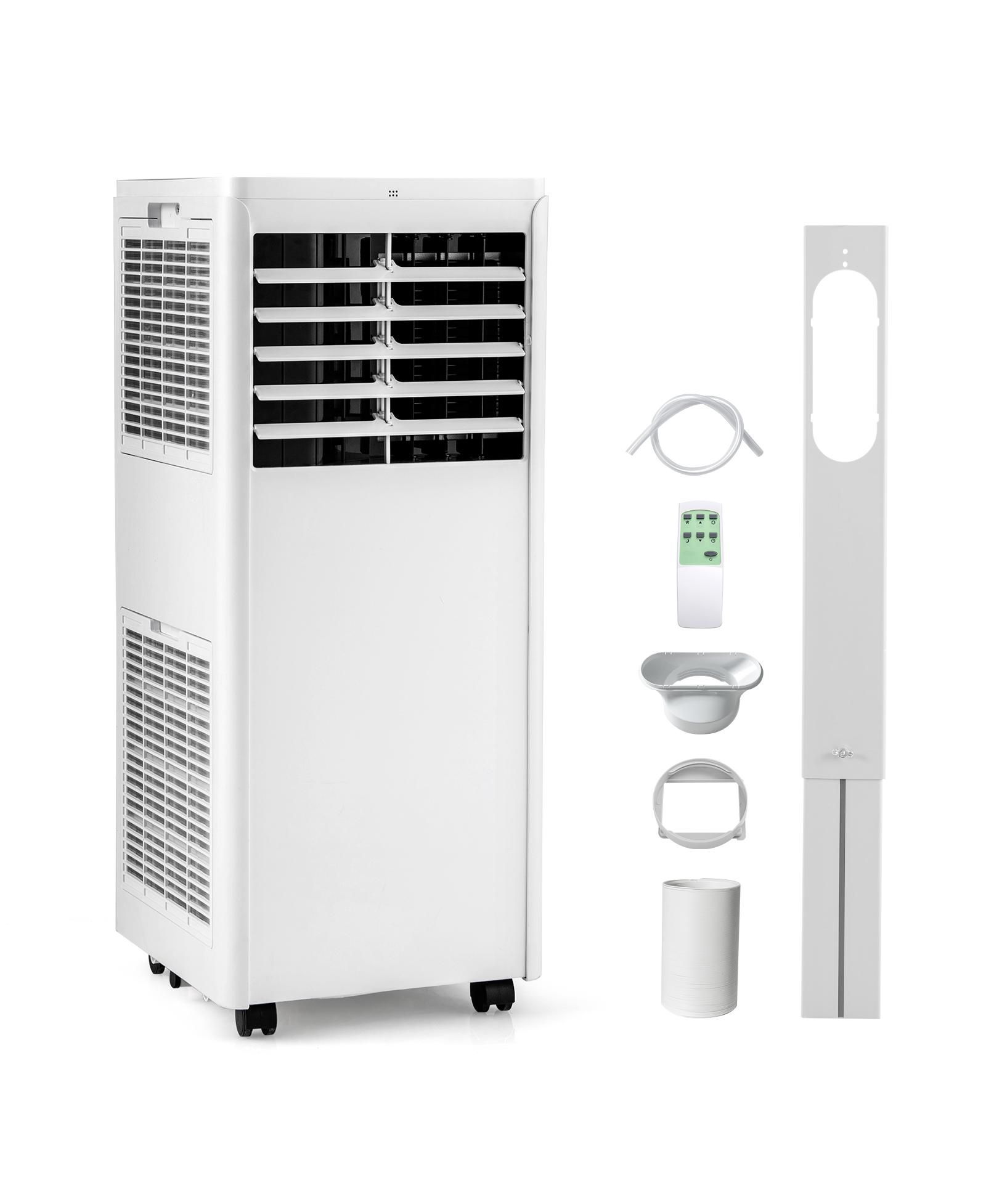 Портативный кондиционер Mecale 4-in-1 8000 BTU с функцией вентилятора и осушителя