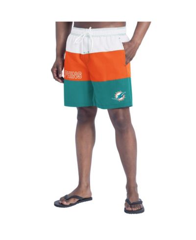 G-III Sports by Carl Banks Мужские плавки для плавания Miami Dolphins Sunrise Volley
