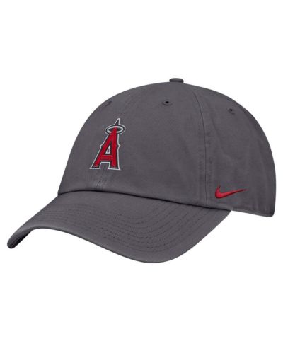 Nike Men's Gray Los Angeles Angels Club Adjustable Hat