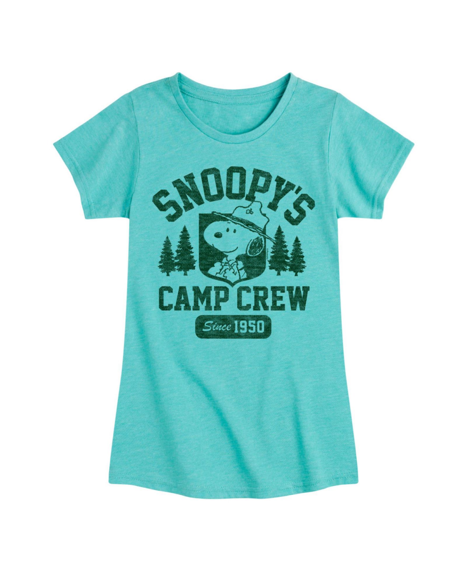 Детская футболка Hybrid Apparel Peanuts Snoopy's Camping Crew Graphic