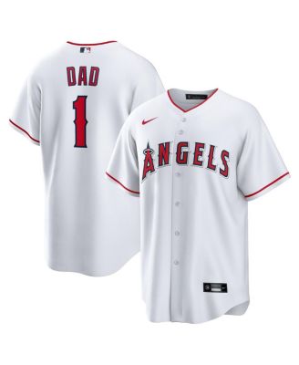 Nike Men's White Los Angeles Angels 1 Dad Home Replica Jersey