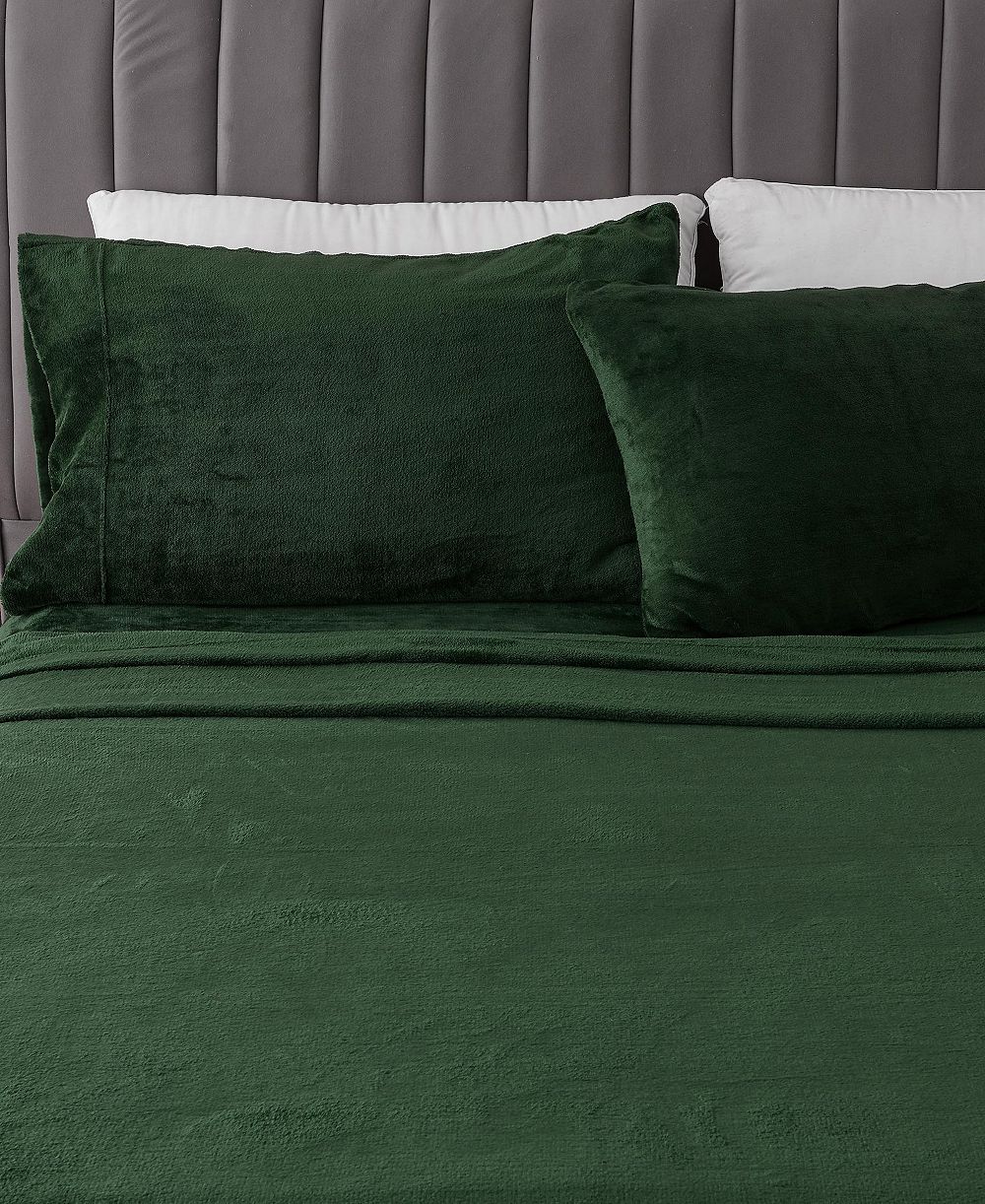 Linery & Co. Ultra Soft & Cozy Velvet Plush Fleece Printed Sheet Set