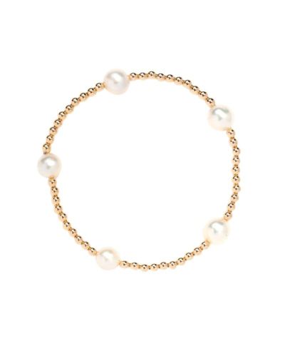 Filled Bead Multi-Pearl Bracelet