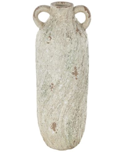 Rosemary Lane Magnesium Oxide 15" Contemporary Vase