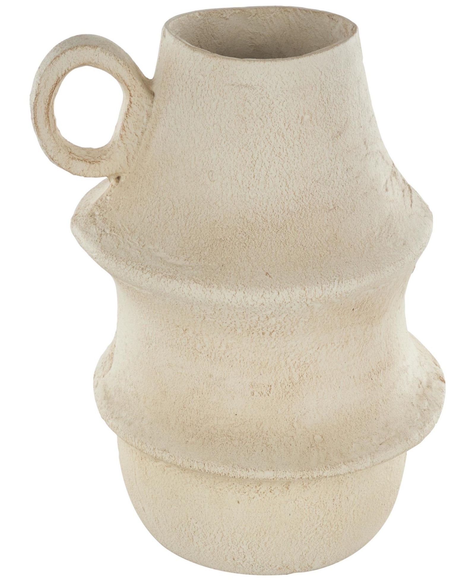 Rosemary Lane Paper Mache 14.35" Modern Vase