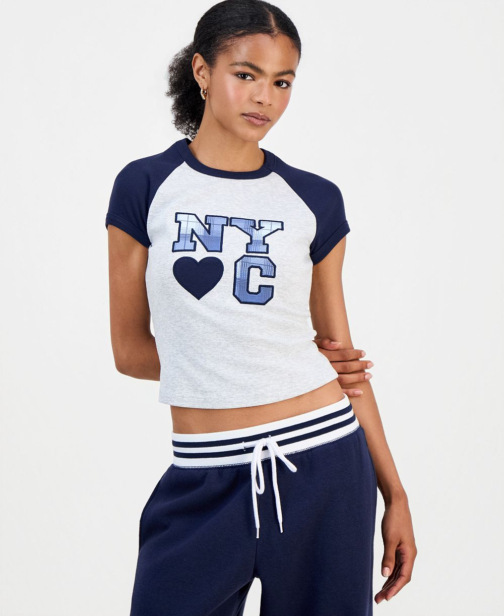 Just Polly Детский футболк Raglan Short-Sleeve