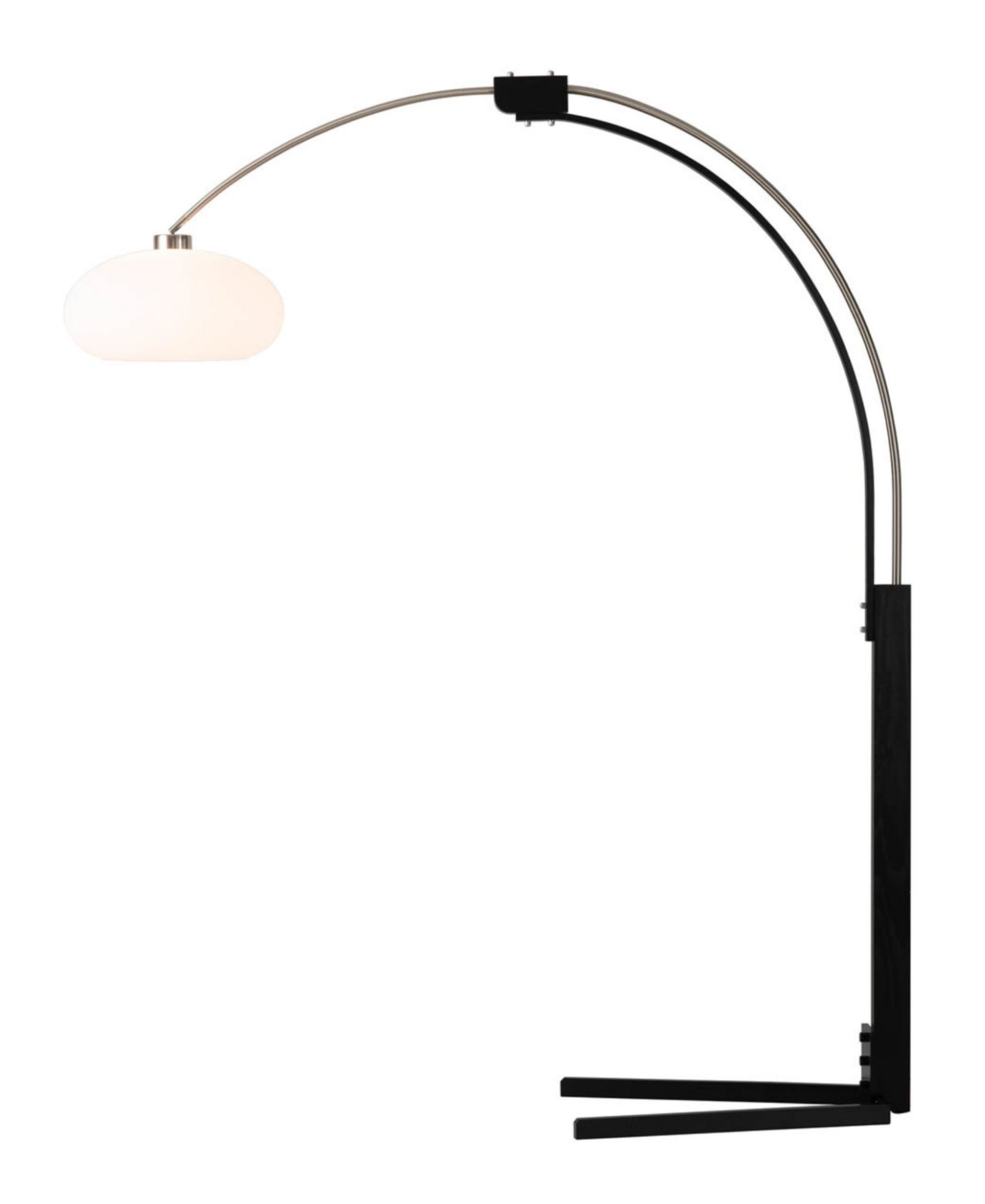 Напольный торшер NOVA of California Morelli Lucite Arc, 84" Wood