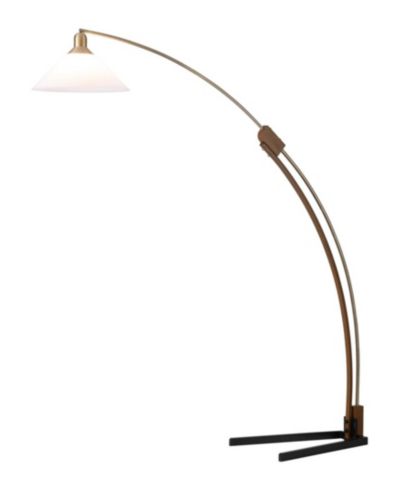 NOVA of California напольный торшер Wood Melmar Lucite Arc 80"