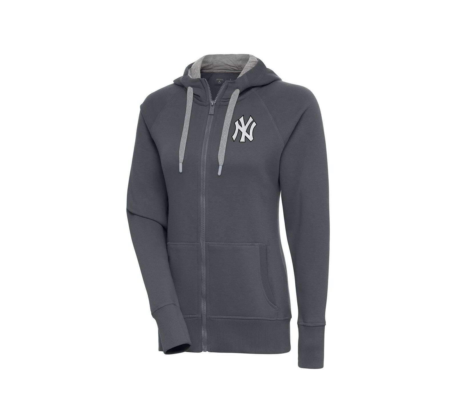 Antigua Женское худи Full-Zip с принтом New York Yankees