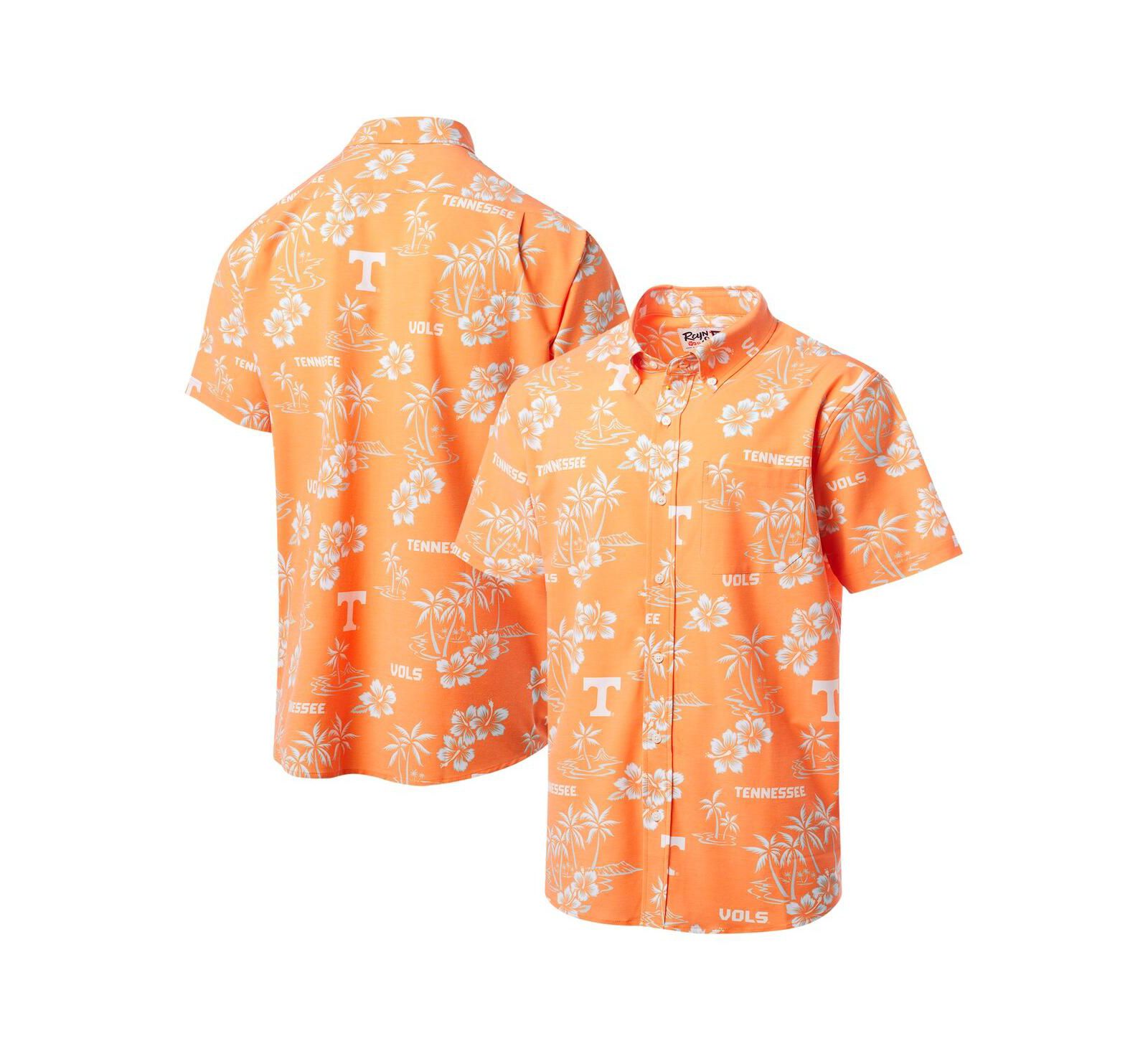 Reyn Spooner Мужская рубашка Tennessee Volunteers Orange