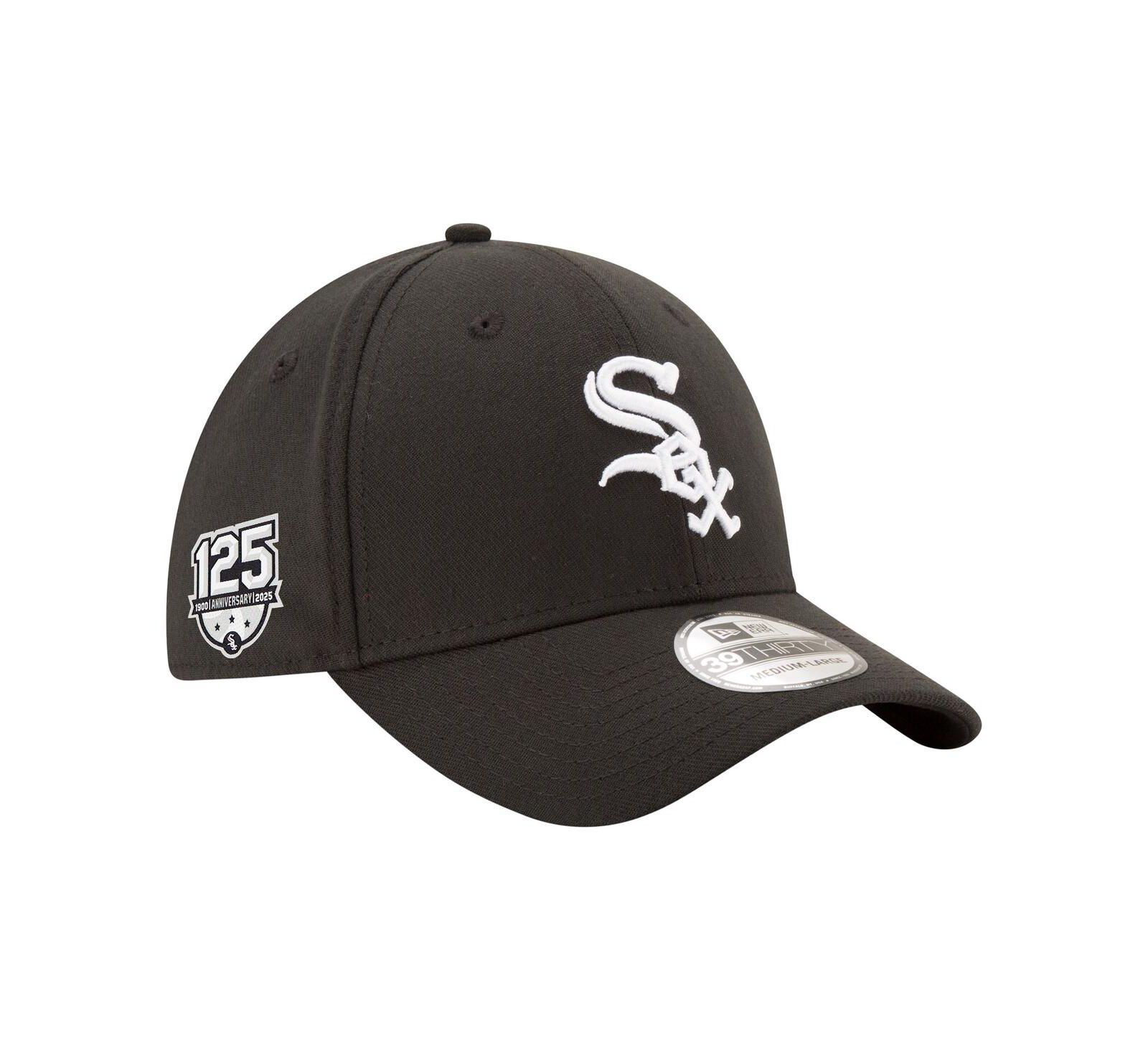 New Era Мужская бейсболка 39THIRTY Chicago White Sox 125th Anniversary