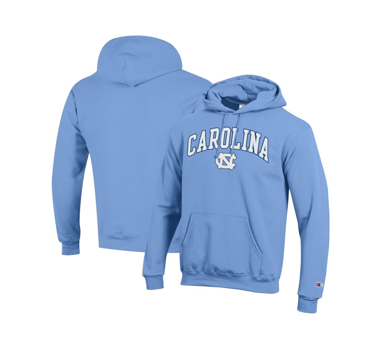 Champion Мужское худи Champion Carolina Blue с логотипом North Carolina Tar Heels