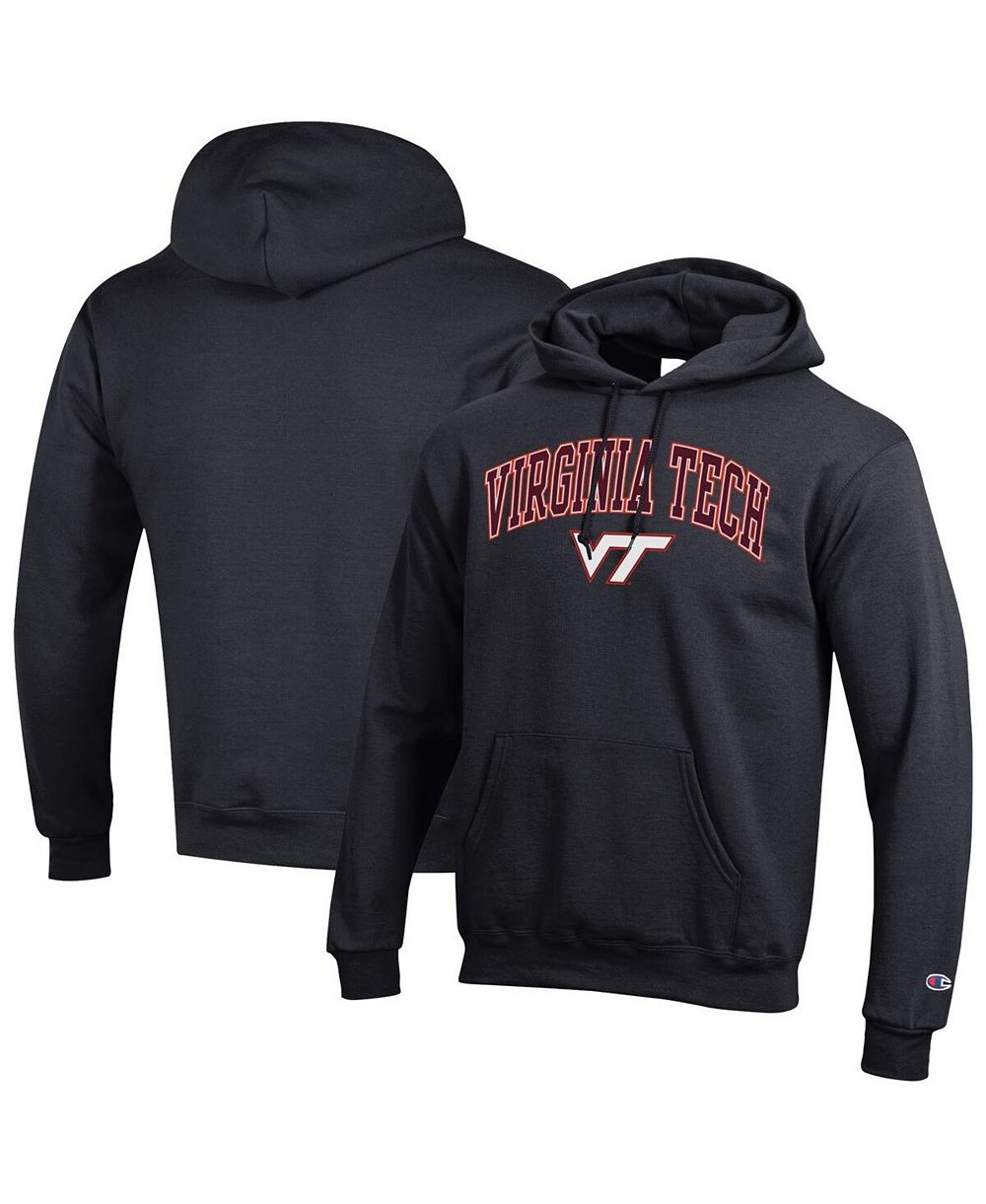 Champion Мужское худи с логотипом Virginia Tech Hokies бордового цвета