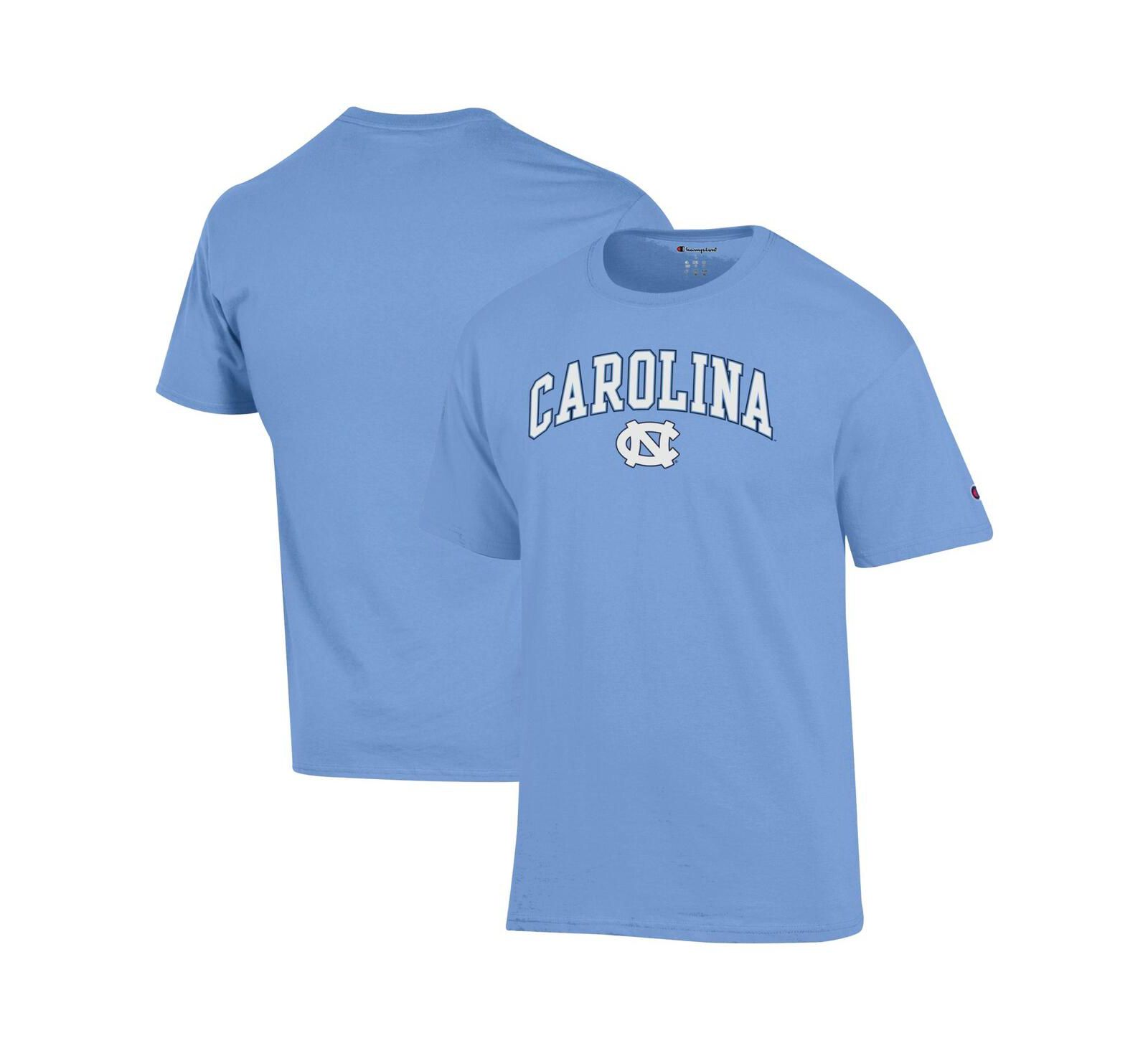Champion Men's Carolina Blue North Carolina Tar Heels Arch Over Logo T-Shirt