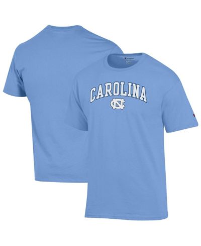 Мужская футболка Champion, голубая, North Carolina Tar Heels Arch Over Logo