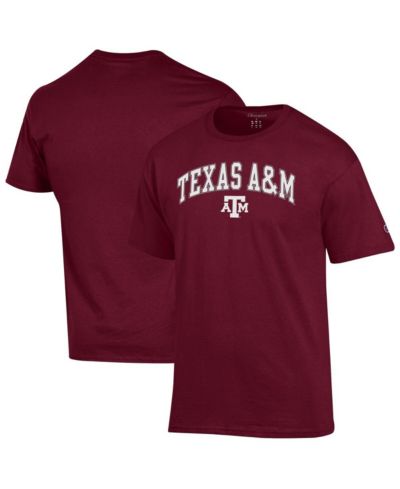 Champion Мужская футболка Texas A & M Aggies с логотипом бордовая