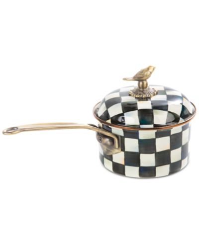 Сотейник MacKenzie-Childs Courtly Check Enameled 2.5-Quart