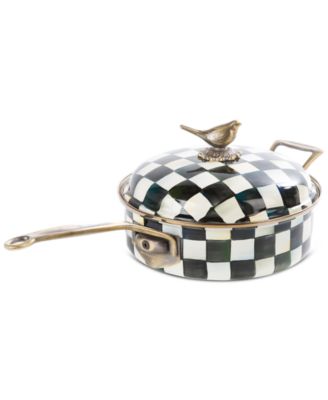 Сковорода MacKenzie-Childs Courtly Check Enameled 3-Quart