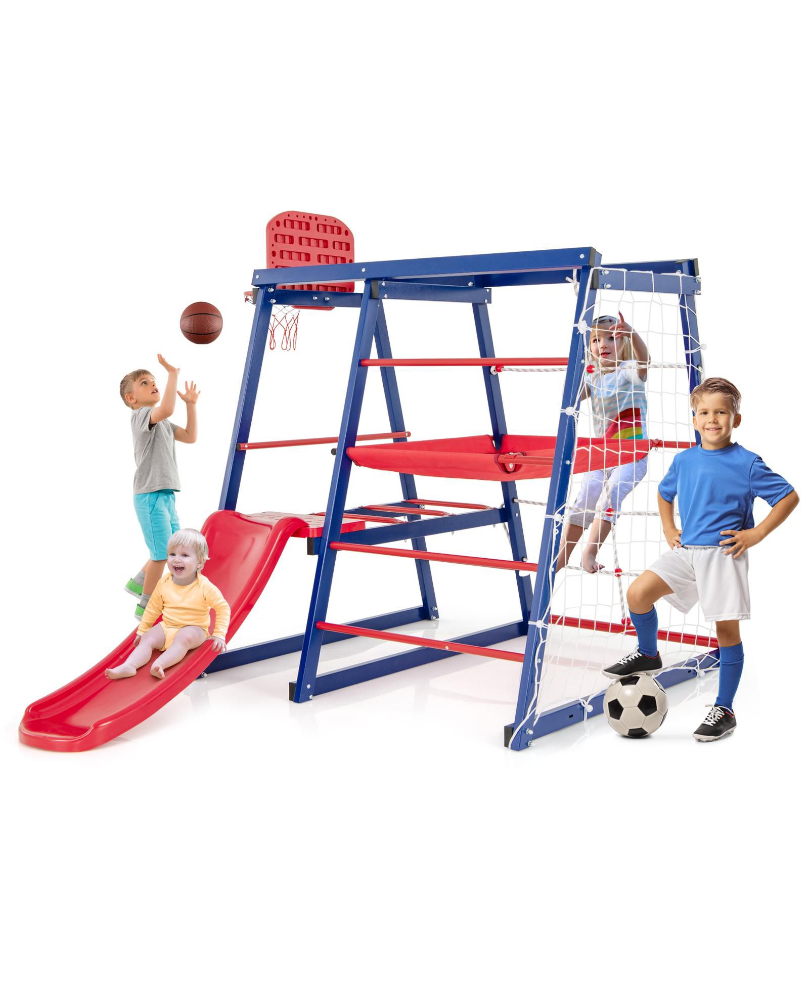 Металлические игрушки для лазания 7-в-1 для малышей 3-7 лет