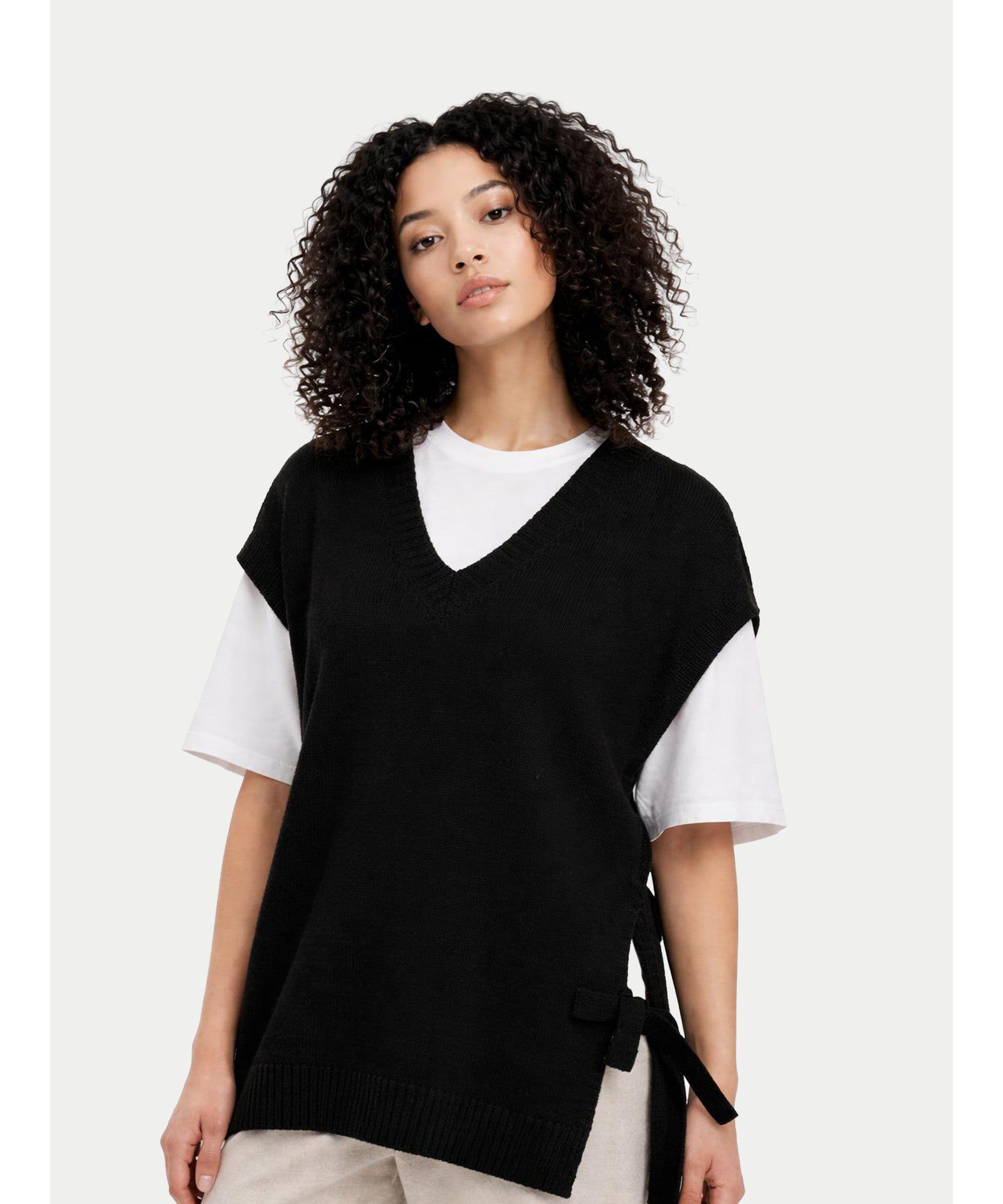 Gobi Cashmere Maternity V-neck Cashmere Top
