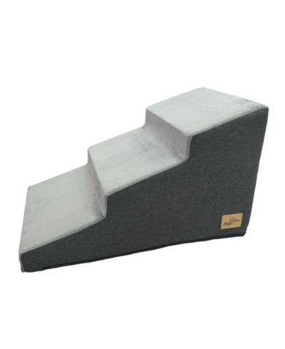 BINGOPAW 3-Step Non-Slip Sponge Dog Stairs for Small Dogs