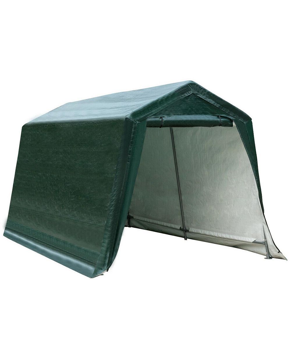 Навес для автомобиля Outdoor Carport Shed с боковыми стенками и водонепроницаемым покрытием