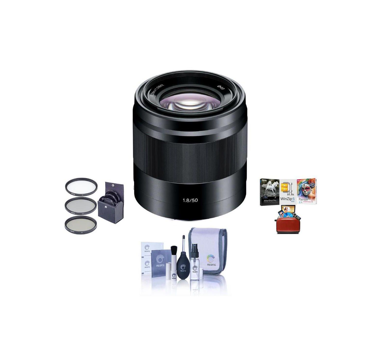 Объектив Sony E 50mm f/1.8 OSS для креплений Sony E-Mount