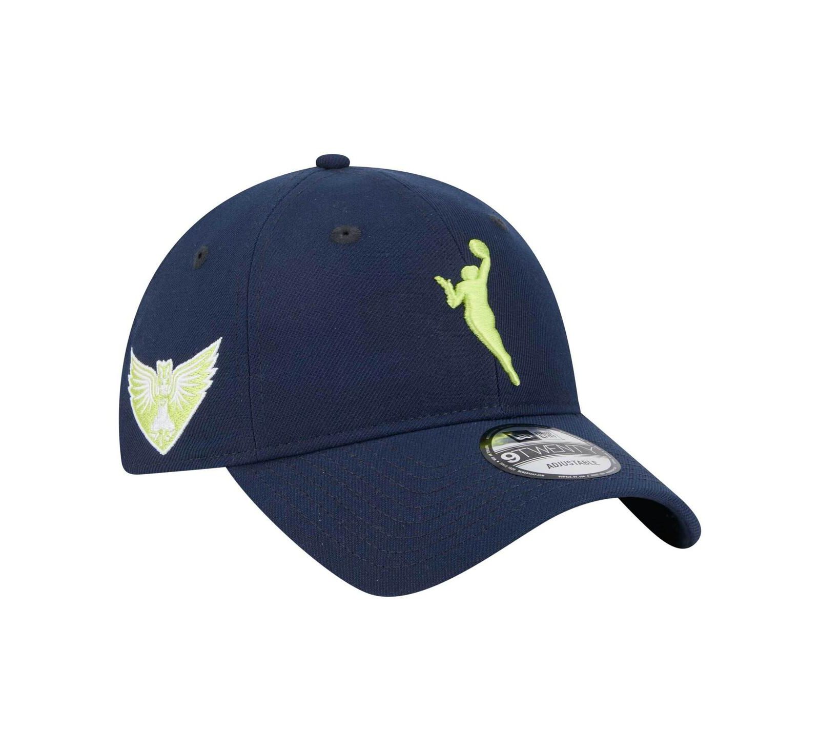 New Era Men's Navy Dallas Wings 9TWENTY Adjustable Hat
