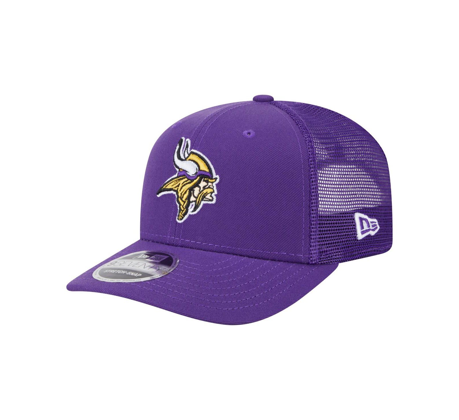Кепка New Era Men's Purple Minnesota Vikings Main Trucker9SEVENTY Stretch Snap Hat