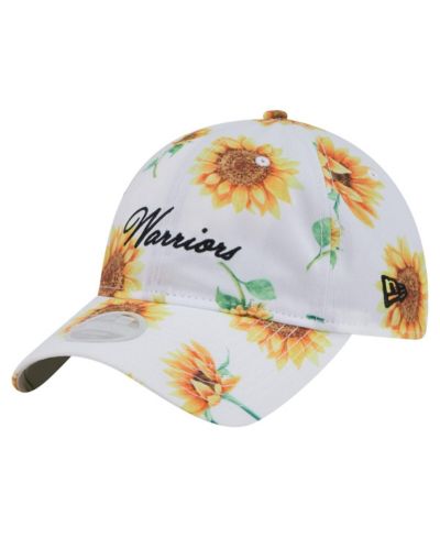 New Era Женская кепка Golden State Warriors Adventure Flower 9TWENTY, белая