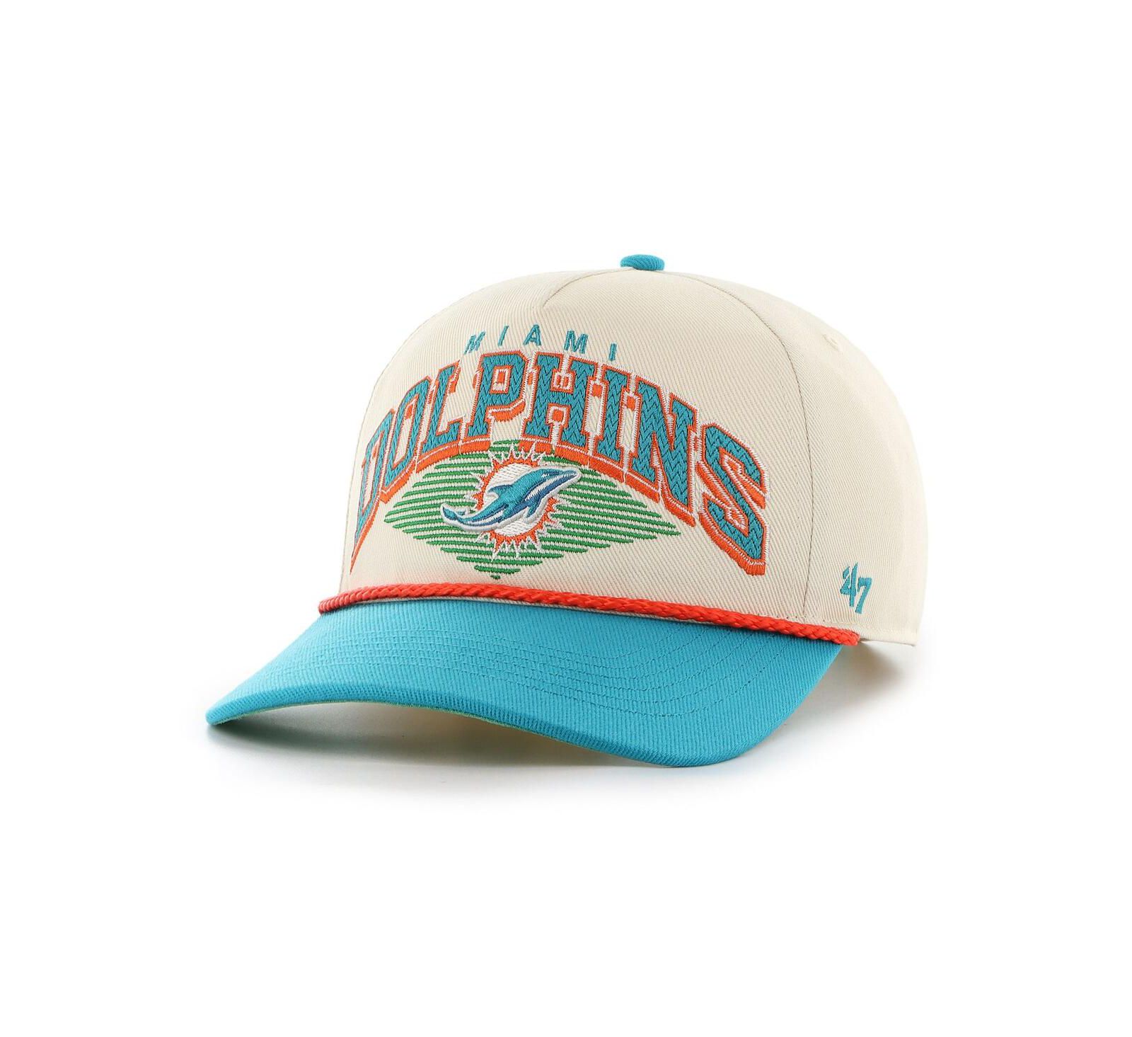 Мужская кепка '47 Brand Miami Dolphins Pomona Rope Adjustable Hitch Hat Cream