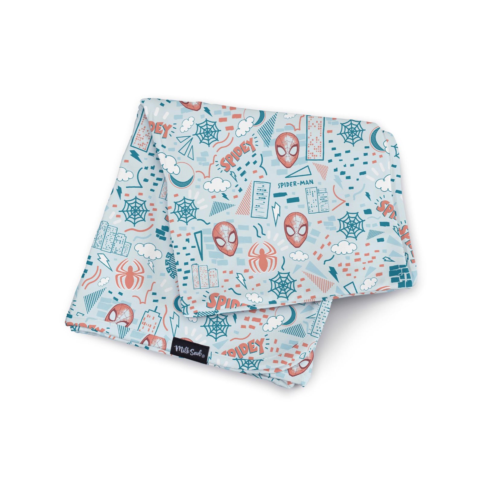 Milk Snob Marvel Spider-Man Sketch Book Blanket