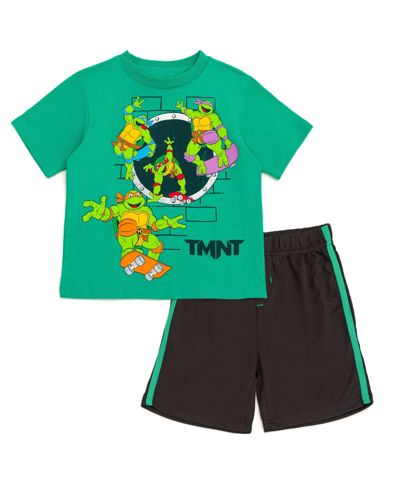 Комплект из футболки и шорт Teenage Mutant Ninja Turtles Donatello Leonardo Michelangelo Raphael для детей