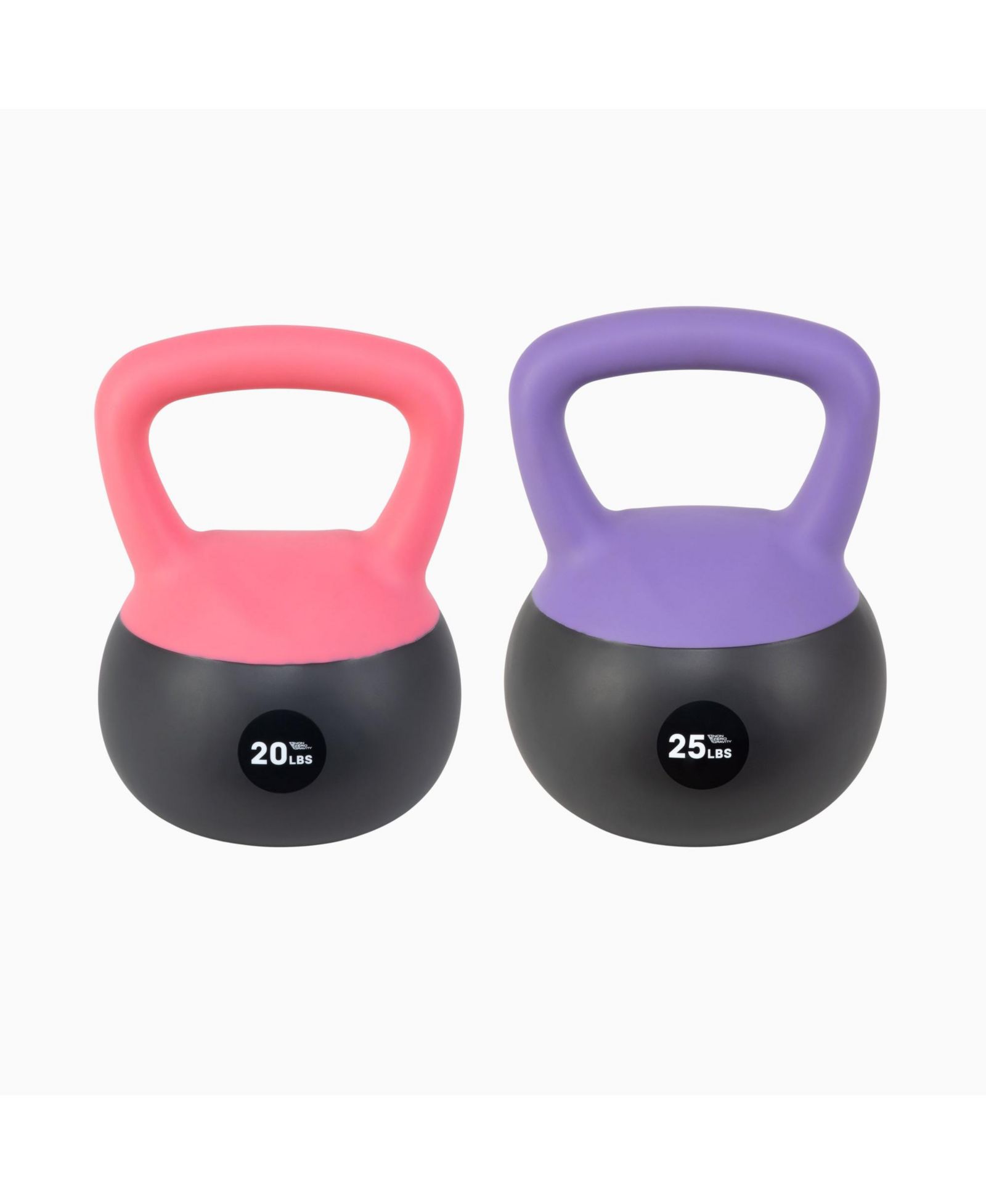 NonZero Gravity Iron Sand Soft Kettlebell - 20 lbs & 25 lbs Set