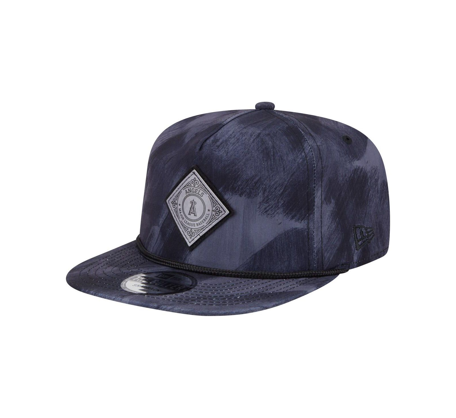 New Era Men's Navy Los Angeles Angels Printed Golfer Snapback Hat