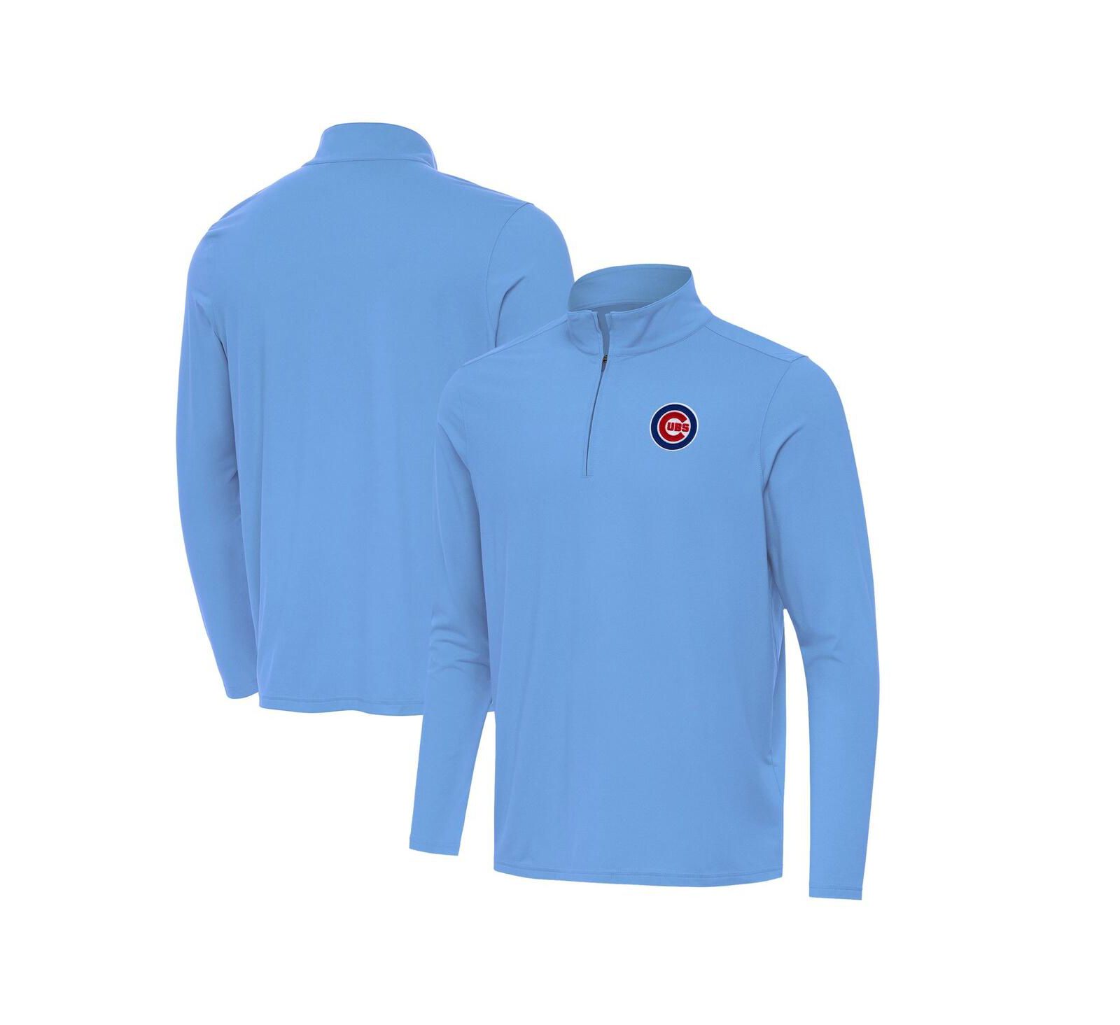 Мужское свитшот Antigua Chicago Cubs Intent Quarter-Zip