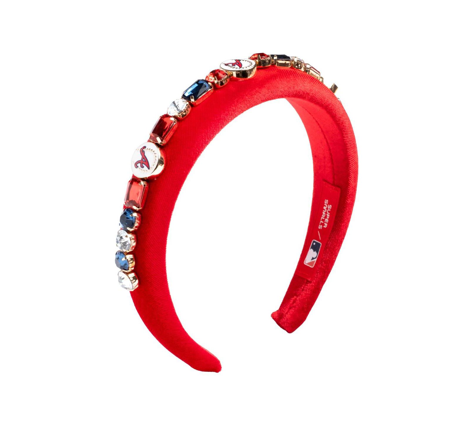 Super Smalls Big Boys and Girls Atlanta Braves Headband
