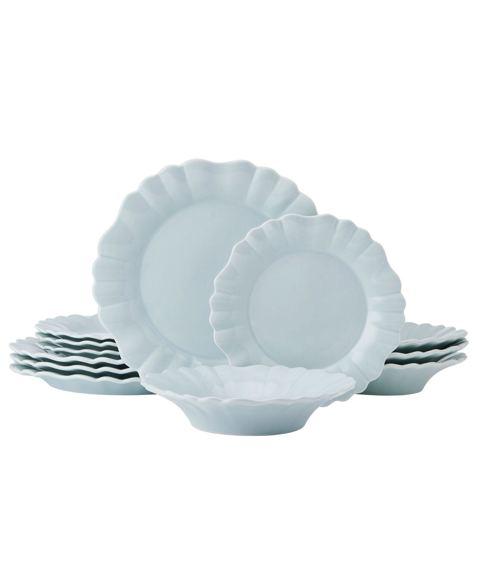 Pfaltzgraff Graceful Petals 12 Pc. Dinnerware Set, Service for 4