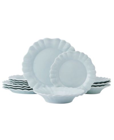 Pfaltzgraff Graceful Petals 12 Pc. Dinnerware Set, Service for 4