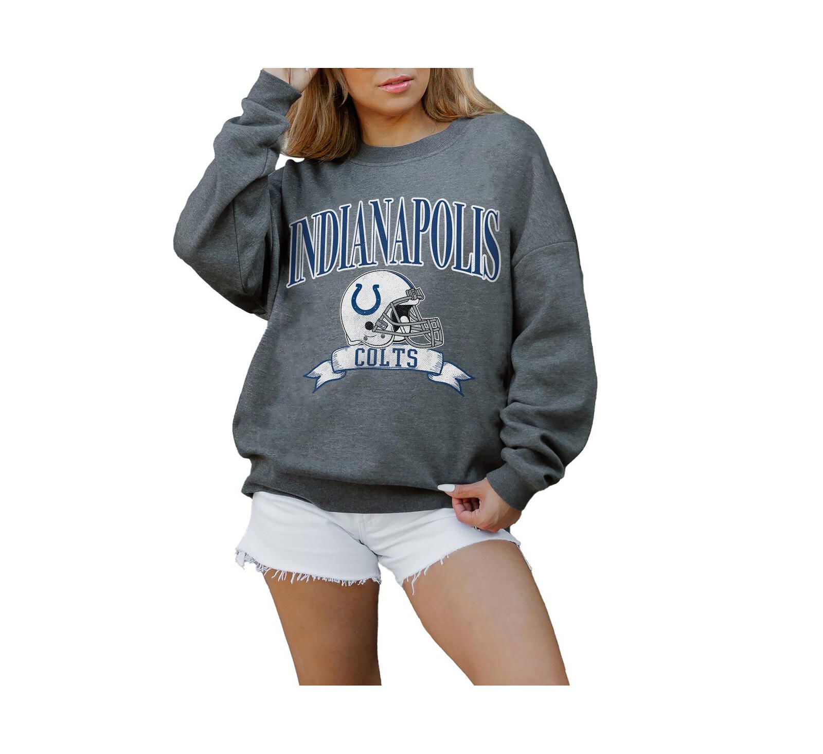 Женское худи Gameday Couture Indianapolis Colts Seal The Deal, цвет charcoal