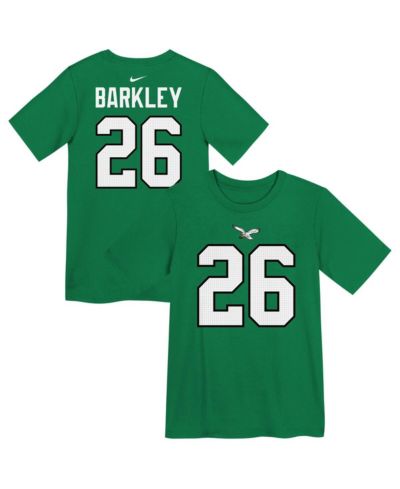 Nike Preschool Saquon Barkley Kelly Green Philadelphia Eagles Player Name & Number T-Shirt
