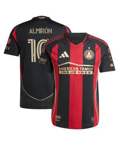Adidas Men's Miguel Almiron Black Atlanta United FC 2025 The Connector Authentic Player Jersey