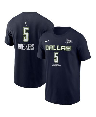 Nike Мужская футболка Paige Bueckers Navy Dallas Wings 2025 WNBA Draft Explorer Edition