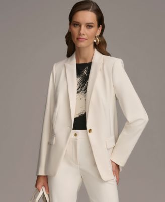 Женский блейзер Donna Karan New York на одной пуговице