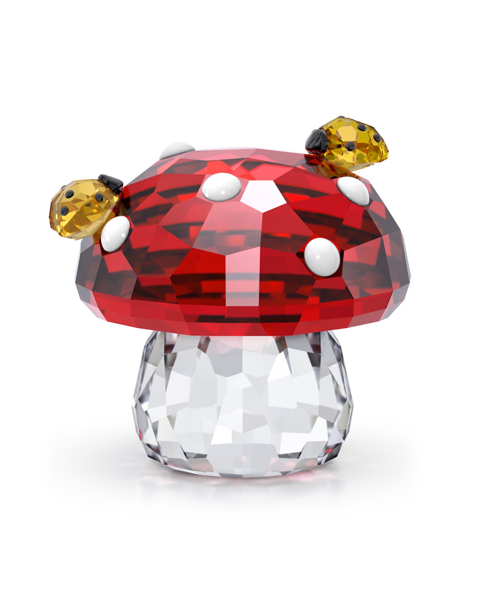 Swarovski фигурка «Гриб и божьи коровки» из серии Idyllia