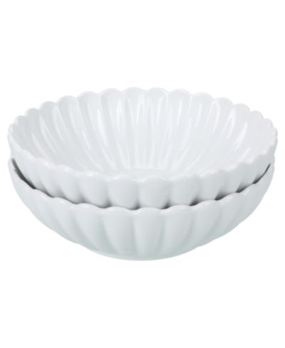 BIA Cordon Bleu Petal Round Serving Bowls, Set of 2